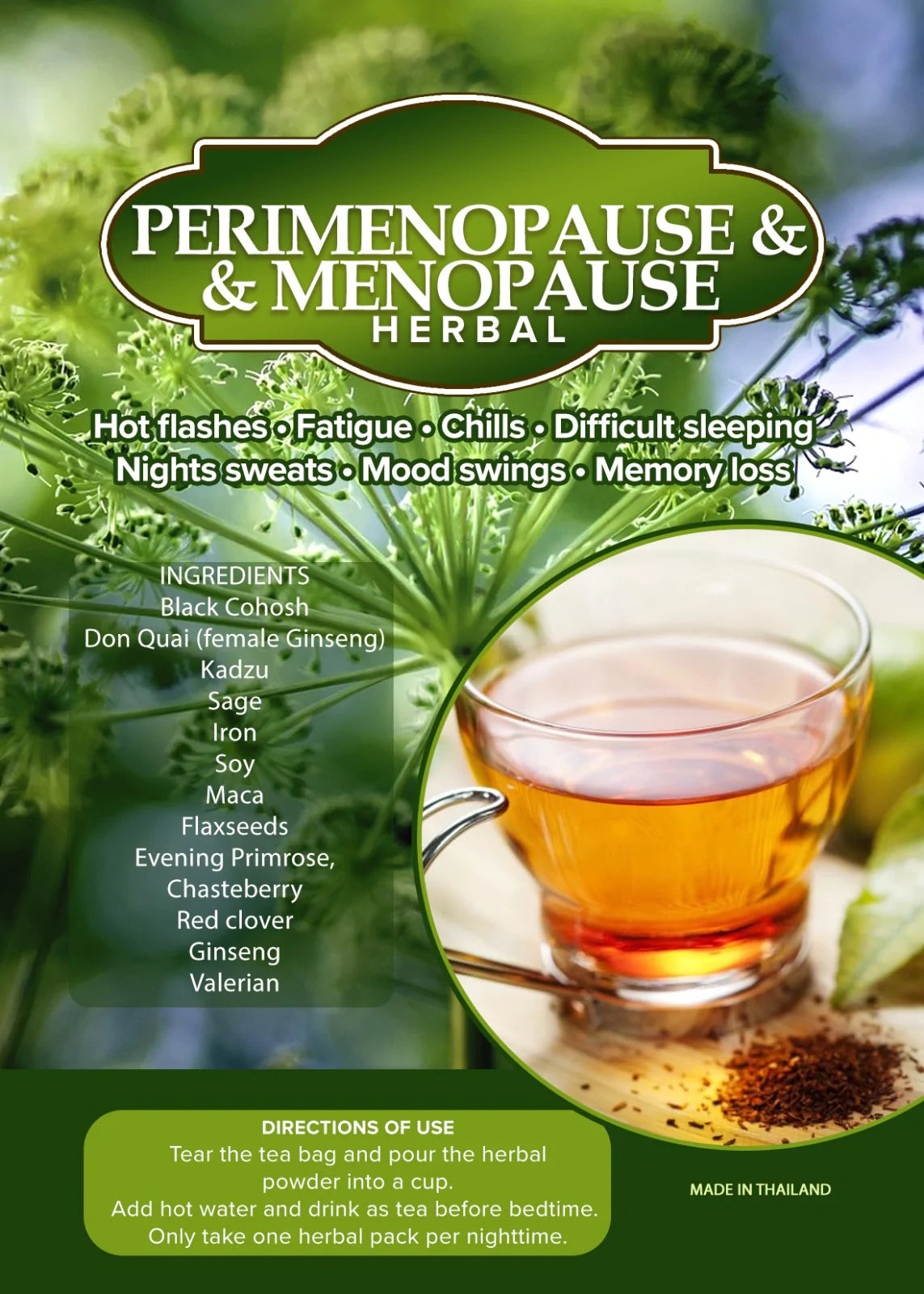 Perimenopause & Menopause Herbal